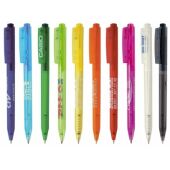 Halligen balpen transparant Peekay blauwe inkt - donkerblauw