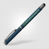Cinder stylus touch gel balpen van gerecycled aluminium 