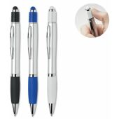 Sty stylus balpen met anti-stress spinner blauwe inkt - Zwart