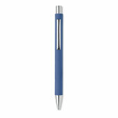 Olympia balpen gerecycled papier blauwe inkt - royal blauw