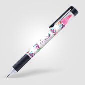 Valento balpen met langhoudende gekleurde markeerstift