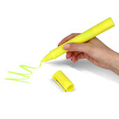 Dumbo extra grote tekstmarker met geur - Geel Dumbo extra grote tekstmarker met geur - Geel