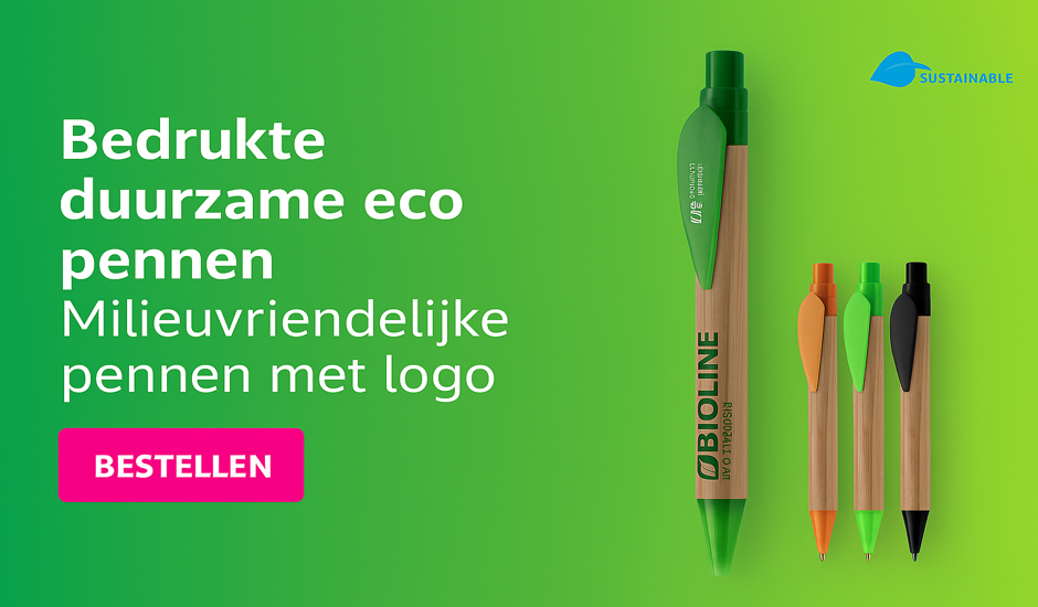 eco pennen bedrukken