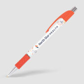 Olaf balpen met getextureerde rubberen grip