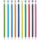 Melart potlood met gum geslepen - geel
