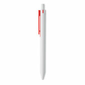 Kemer balpen gerecycled ABS blauwe inkt - rood