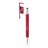 Techna touch tip balpen met telefoonhouder blauwe inkt