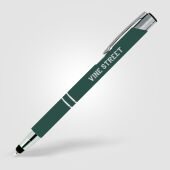 Carly balpen metaal met stylus touch tip