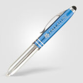 Lando balpen met stylus touch tip en LED-licht Lando balpen met stylus touch tip en LED-licht
