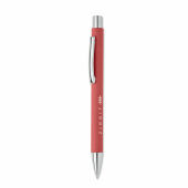 Olympia balpen gerecycled papier blauwe inkt - rood