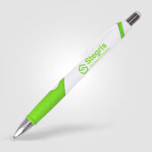 Tailor balpen chrome met rubberen grip