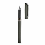 Bolt balpen rubberized kunststof met dop zwarte inkt