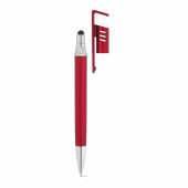 Techna touch tip balpen met telefoonhouder blauwe inkt