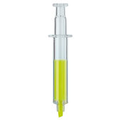 Zikko Markeerstift spuit Injectiespuit marker transparant geel Zikko Markeerstift spuit Injectiespuit marker transparant geel