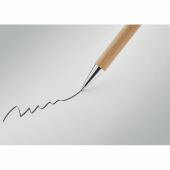Naira balpen bamboe blauwe inkt - hout