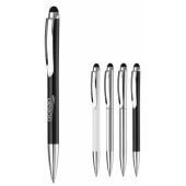 Balpen Modena stylus metaal - Chroom