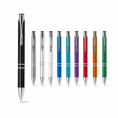 BETA PLASTIC. ABS-balpen met metalen clip