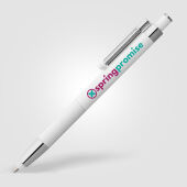 Robo balpen van gerecycled aluminium en stylus touch tip Robo balpen van gerecycled aluminium en stylus touch tip