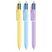 BIC® 4 Colours® Pastel balpen paars