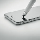 Cleanpen stylus pen met TWS schoonmaakset blauwe inkt - wit