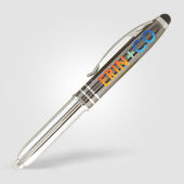 Lando balpen met stylus touch tip en LED-licht Lando balpen met stylus touch tip en LED-licht