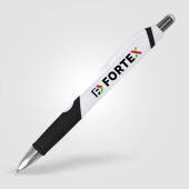 Tailor balpen chrome met rubberen grip