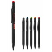 Balpen New York stylus metaal - Zwart / Zilver