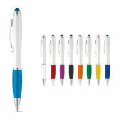 Senza balpen touch tip met grip blauwe inkt