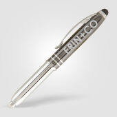 Lando balpen met stylus touch tip en LED-licht Lando balpen met stylus touch tip en LED-licht