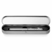 Lapou laser balpen mini LED touch metaal blauwe inkt