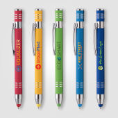 Harrison soft-touch balpen met stylus touch tip Harrison soft-touch balpen met stylus touch tip