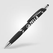 Lario balpen met rubberen grip en stylus touch tip