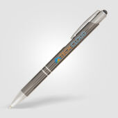 Sandy luxe aluminium balpen met stylus touch tip
