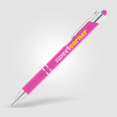 Alaska balpen soft-touch met stylus touch tip Alaska balpen soft-touch met stylus touch tip