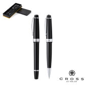 Cross pennenset Bailey Light balpen en rollerbalpen zwarte inkt - zwart