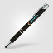 Carly balpen metaal met stylus touch tip