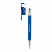 Techna touch tip balpen met telefoonhouder blauwe inkt