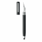 Cleanpen stylus pen met TWS schoonmaakset blauwe inkt - zwart