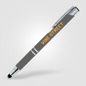 Carly balpen metaal met stylus touch tip