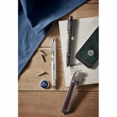 Retool balpen met waterpas en liniaal blauwe inkt