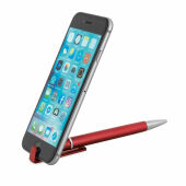 Techna touch tip balpen met telefoonhouder blauwe inkt