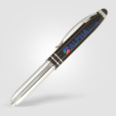 Lando balpen met stylus touch tip en LED-licht Lando balpen met stylus touch tip en LED-licht