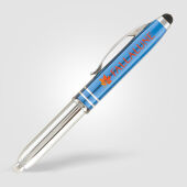 Lando balpen met stylus touch tip en LED-licht Lando balpen met stylus touch tip en LED-licht