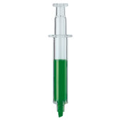 Zikko Markeerstift spuit Injectiespuit marker transparant groen Zikko Markeerstift spuit Injectiespuit marker transparant groen