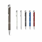 Beta aluminium balpen zwarte inkt