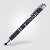 Carly balpen metaal met stylus touch tip