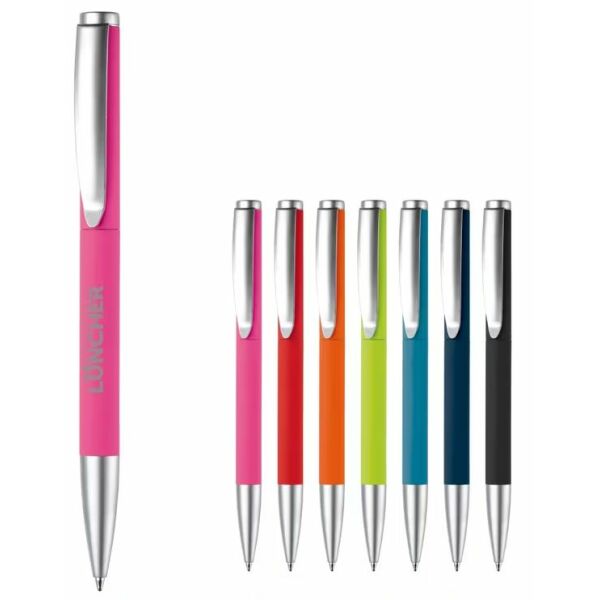 Modena balpen metaal soft touch