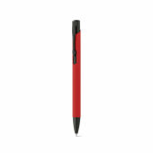Pippens balpen rubberized aluminium blauwe inkt