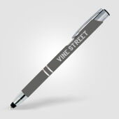 Carly balpen metaal met stylus touch tip